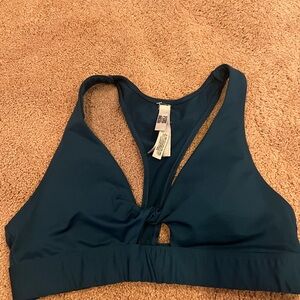 PINK Victoria's Secret Deep Teal Sports Bra